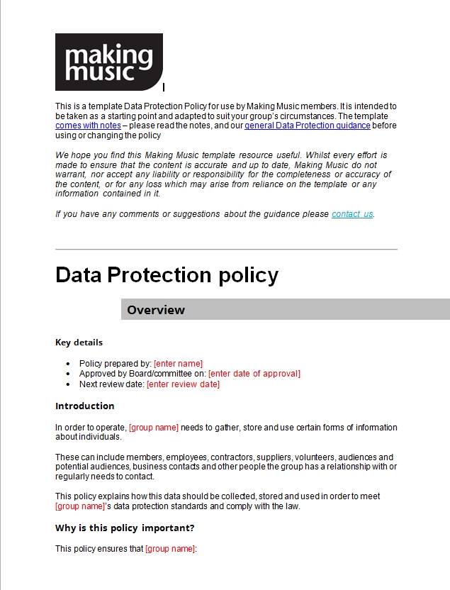 data-protection-policy-template-making-music